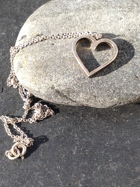 Sterling Silver Heart pendant and chain