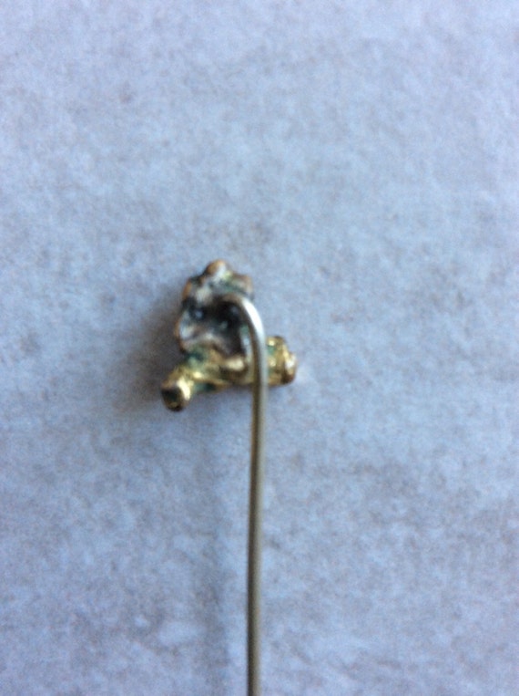 Vintage nugget tie stick pin - image 3