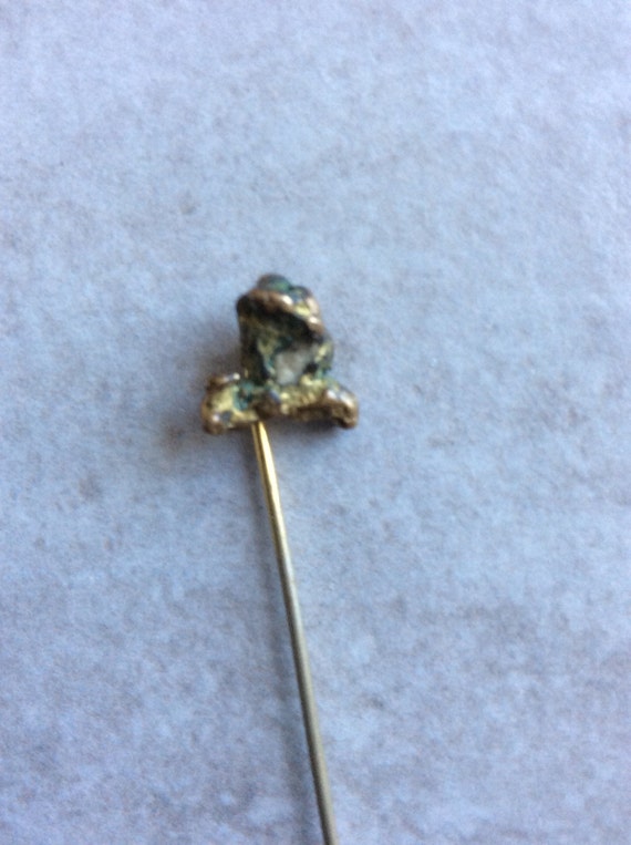 Vintage nugget tie stick pin - image 5