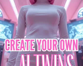 AI Twin Guide met PLR | Maak je AI-avatar | ChatGPT-campagnegenerator | Sjabloon voor sociale media | Gratis AI-gids