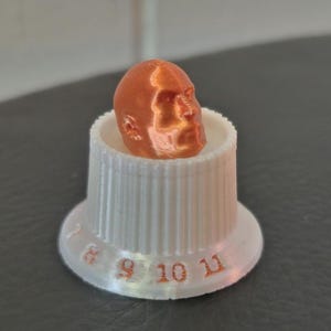 Custom Guitar Knobs! 4 pack - Dwayne the Rock Knobson - AKA Dwayne the Knob Rockson Guitar Knob (this knob goes up to 11)