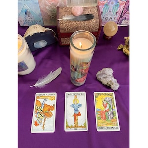 Lectures de tarot à 3 cartes : lecture de tarot amoureuse | Carrière Lecture de tarot | Clarté dans la vie | Livraison rapide | Détails détaillés | Tarot personnalisé |