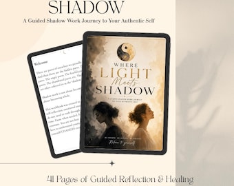 Shadow Work Workbook | Inner Child Healing, Self-Discovery Journal (Digital Download), Self Help Guide