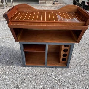 Mahogany Transom Bar/stand - Etsy