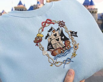 Magic embroidery shirt
