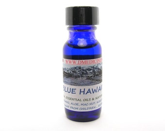 Zu Ehren von Elvis Presley! Natürliche ätherische Ölmischung Blue Hawaii Oil entworfen, um statt Parfüm oder Köln zu tragen