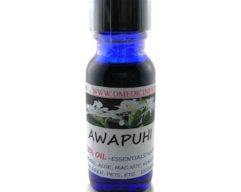 Hawaiian Awapuhi Aromatherapy Oil, Natural Essential Oil Blend