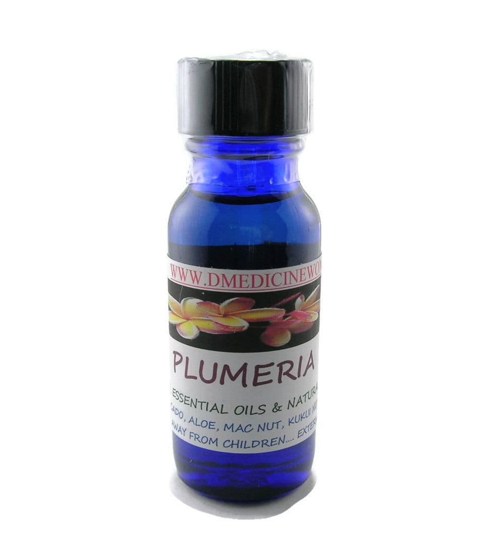 Hawaiian Plumeria Frangipani oil Hawaii Aromatherapy natural ready to wear oil blends handmade from essential oil