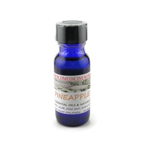 Natural aromatherapy blend Pineapple Oil with coconut and avocado from Hawaii