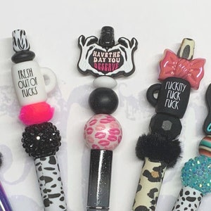 Snarky Pen Skull Pen Prezent dla niej Niestandardowy prezent świąteczny
