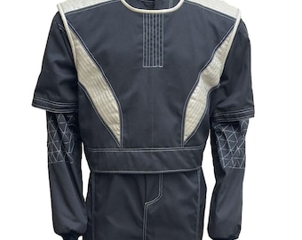 Mandalorian Star War Flight Suit with Flak Vt 3-Piece Bounty Hunter Outfit Cosplay Costume