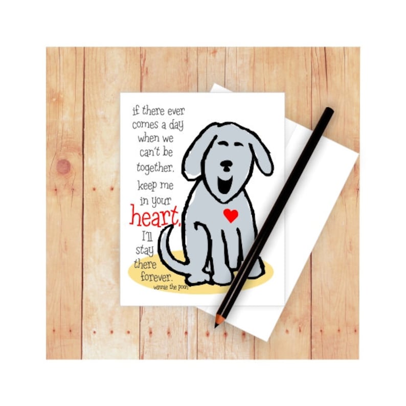Dog Sympathy Card Pet Sympathy Card Pet Condolence Card Dog Etsy