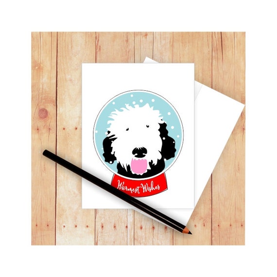 6 Portuguese Water Dog Blank Art Note Greeting Cards
