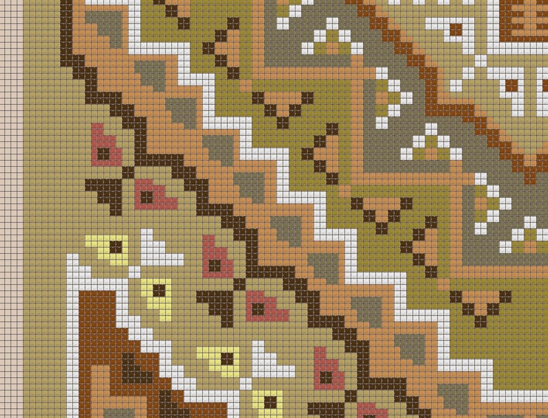 Burntwater Ii Navajo Rug Design For Cross Stitch Or Needlepoint Pattern Or Kit Kits Craft Supplies Tools Startfi Io