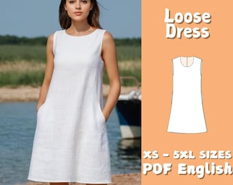 a-line dresses for work Women's A-Line Sleeveless Dress Contrast Trim Wear to Work Cocktail Fit &  Flare Dresses
