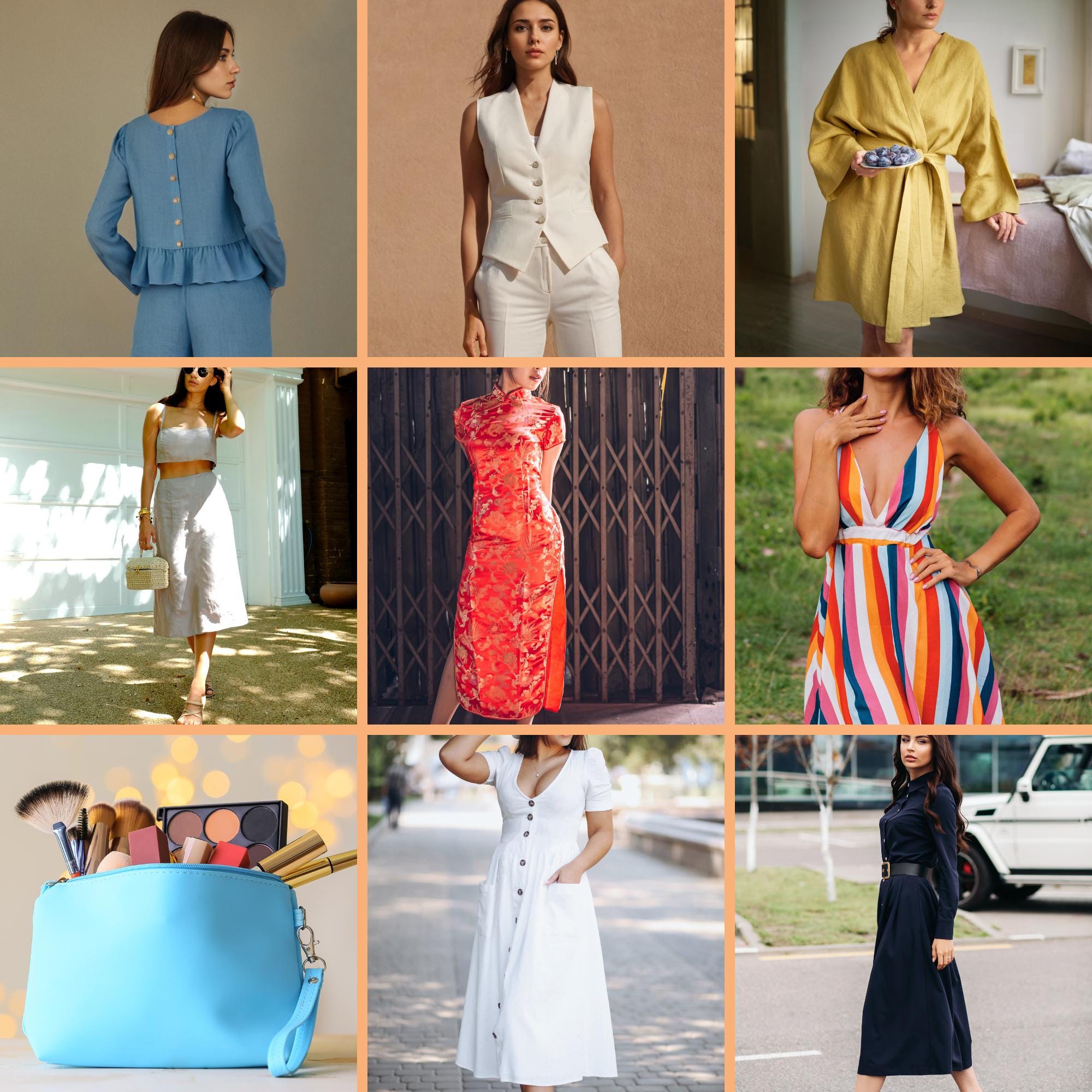 Whole Shop Bundle Sewing Patterns Beginner Friendly XS-5XL Women Sewing ...
