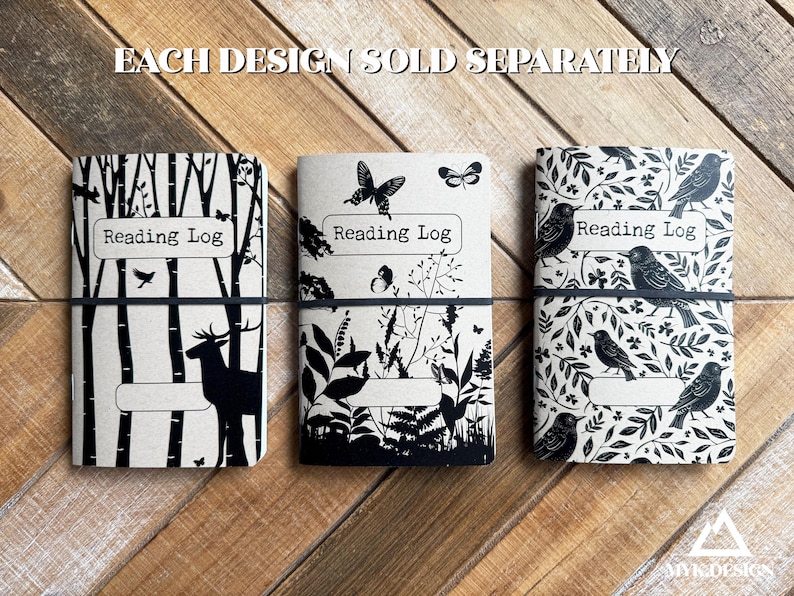 Reading Log Pocket-sized Notebook: 110 Entries - Meadow Cover Design ...