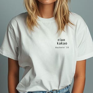 Master Abschluss Geschenk, Ciao Kakao Tshirt, Abi, Bachelor Abschluss T-Shirt, Abschlussklasse, Geschenk Abitur, Schulabschluss, Master 2025