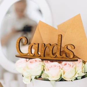 Hochzeit Holzschild, Dekorativer Empfang Kartenbox, Hochzeitskartenbox, Geburtstagsparty Box Für Geld und Postkarten, Holz / Acryl Kartenbox