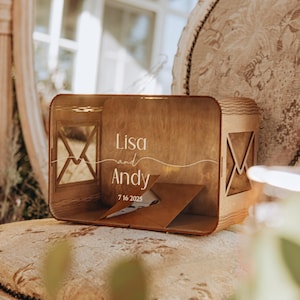 Caja para tarjetas de recepción de boda, caja para tarjetas de despedida de soltera, caja para tarjetas de boda personalizada, caja de dinero de boda de acrílico, caja para tarjetas vintage, caja para tarjetas hecha a mano