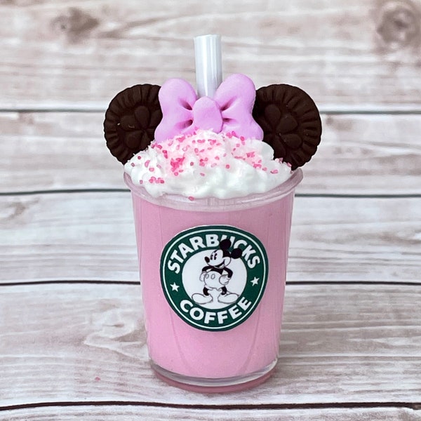 Minnie Ears Coffee Magnetic Disney nuiMOs Accessory Drink Snack Cafe Mickey Minnie Stitch Daisy Donald Pooh