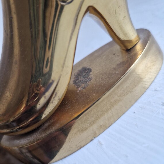 Button hook stand: lovely collectable weighty sol… - image 9