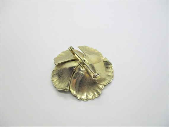 Tiger's eye brooch: Sweet, gold tone and tiger's … - image 4