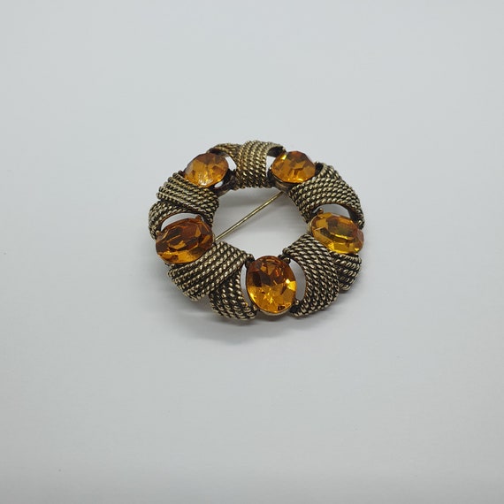 Broche De Abeja De Cristal Completo En Color Dorado De Lujo Para Mujer