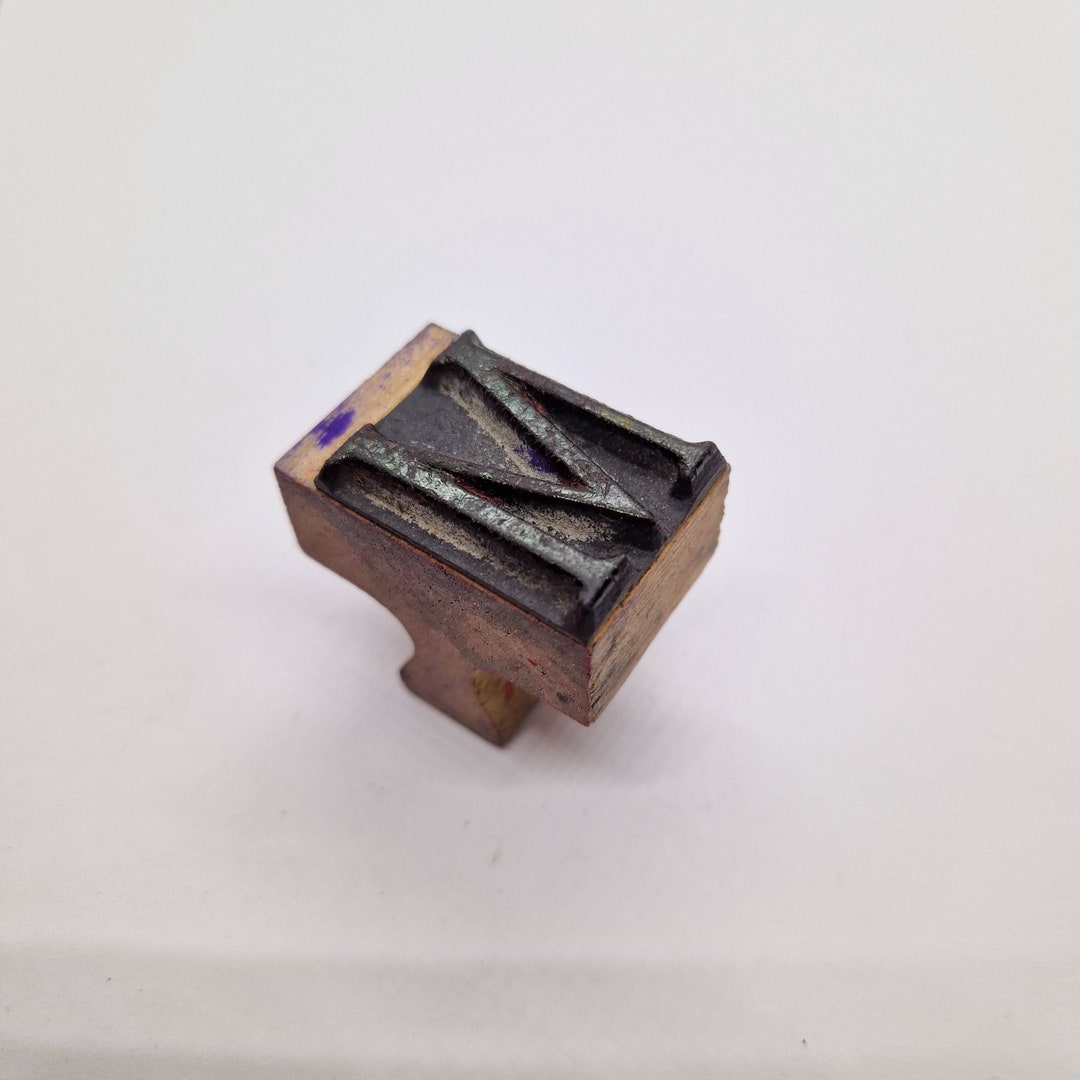 Antique Printer's Stamp: Very Cool Restored Antique Printer's Ink Stamp ...