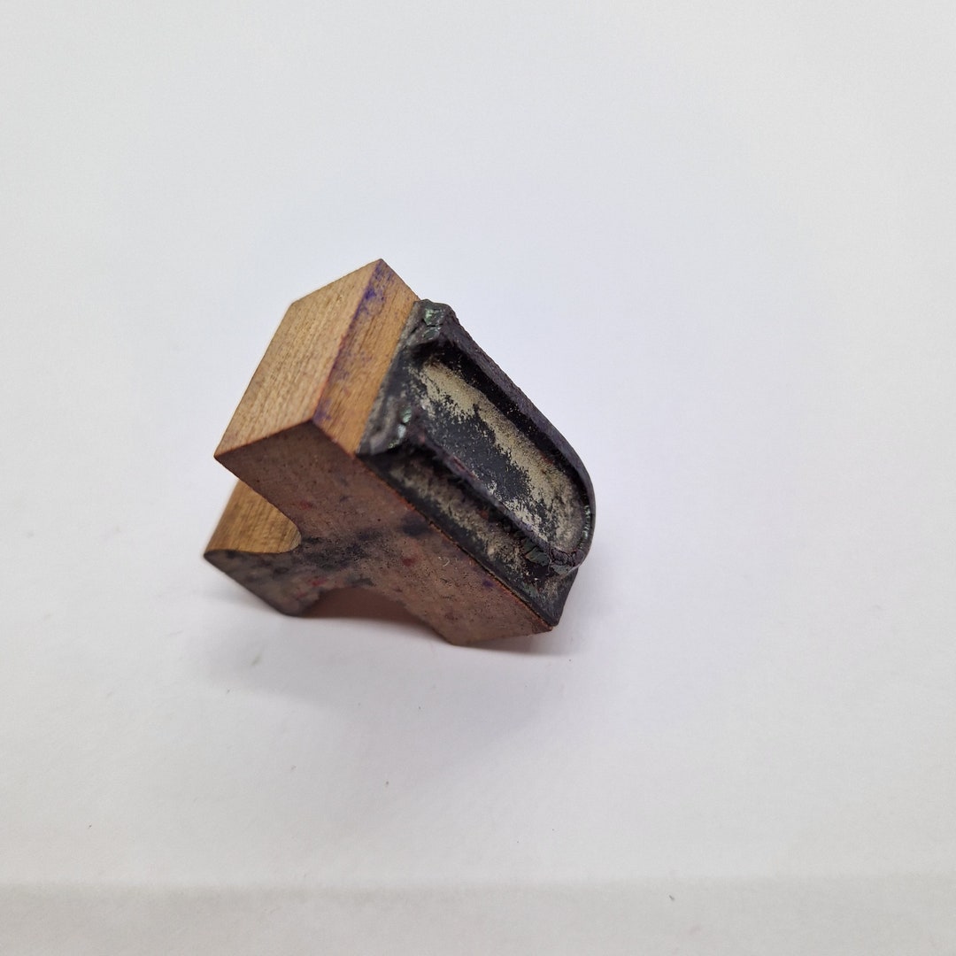 Antique Printer's Stamp: Very Cool Restored Antique Printer's Ink Stamp ...