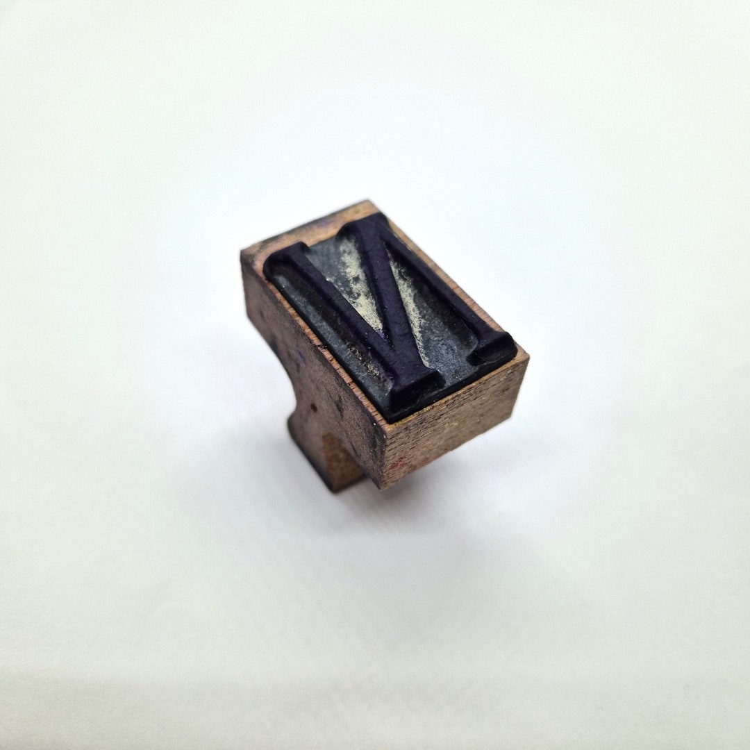 Antique Printer's Stamp: Very Cool Restored Antique Printer's Ink Stamp ...