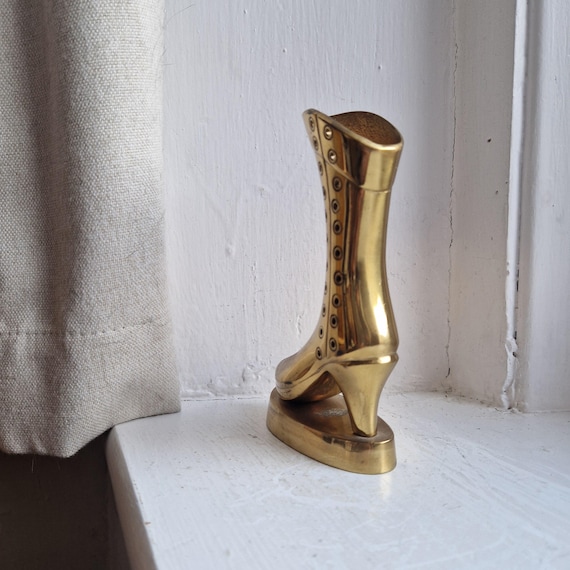 Button hook stand: lovely collectable weighty sol… - image 2