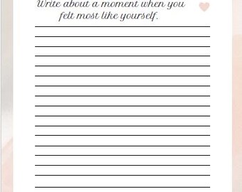 Self‑Discovery & Values Mental‑Health Journal – Part 1