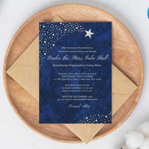 Invitación editable azul marino brillante para una noche de juegos, descarga digital, personalizable, divertida, imprimible