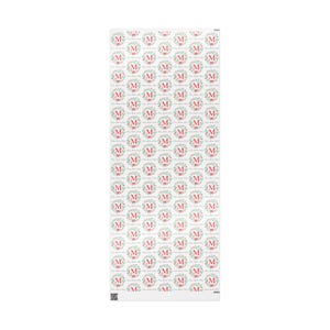 Personalized Christmas Wrapping Paper, Custom Initial and Name Gift Wrap image 8