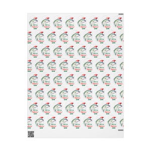 Personalized Fishing Christmas Wrapping Paper, Bass Gift Wrap, Fisherman Gift image 7