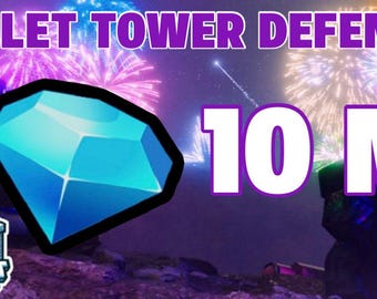 Toilet Tower Defense Ttd - 10M Gems Roblox !! FAST AND CHEAP
