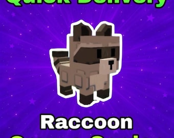 Raccoon - Grow A Garden ( 1 piece )