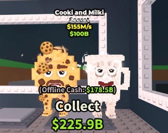 Roba un cerebro podrido - Cooki y Milki 155 M/S (1 pieza) ¡BARATO!