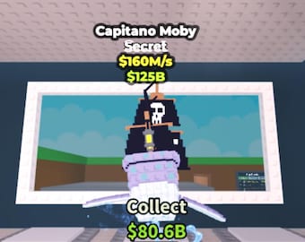 Roba un cerebro - Capitán Moby 160 m/s (1 pieza)