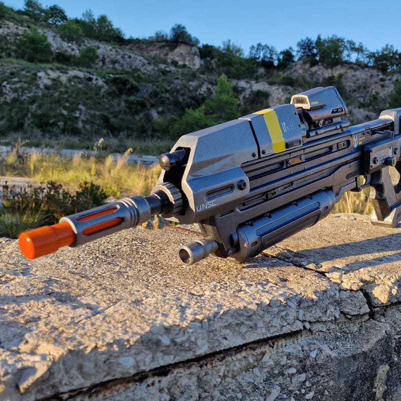 Halo Rifle Led Halo Assault Rifle - Etsy
