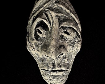 Original Wall Sculpture Bust; UNTITLED: Eternal Echoes No.1