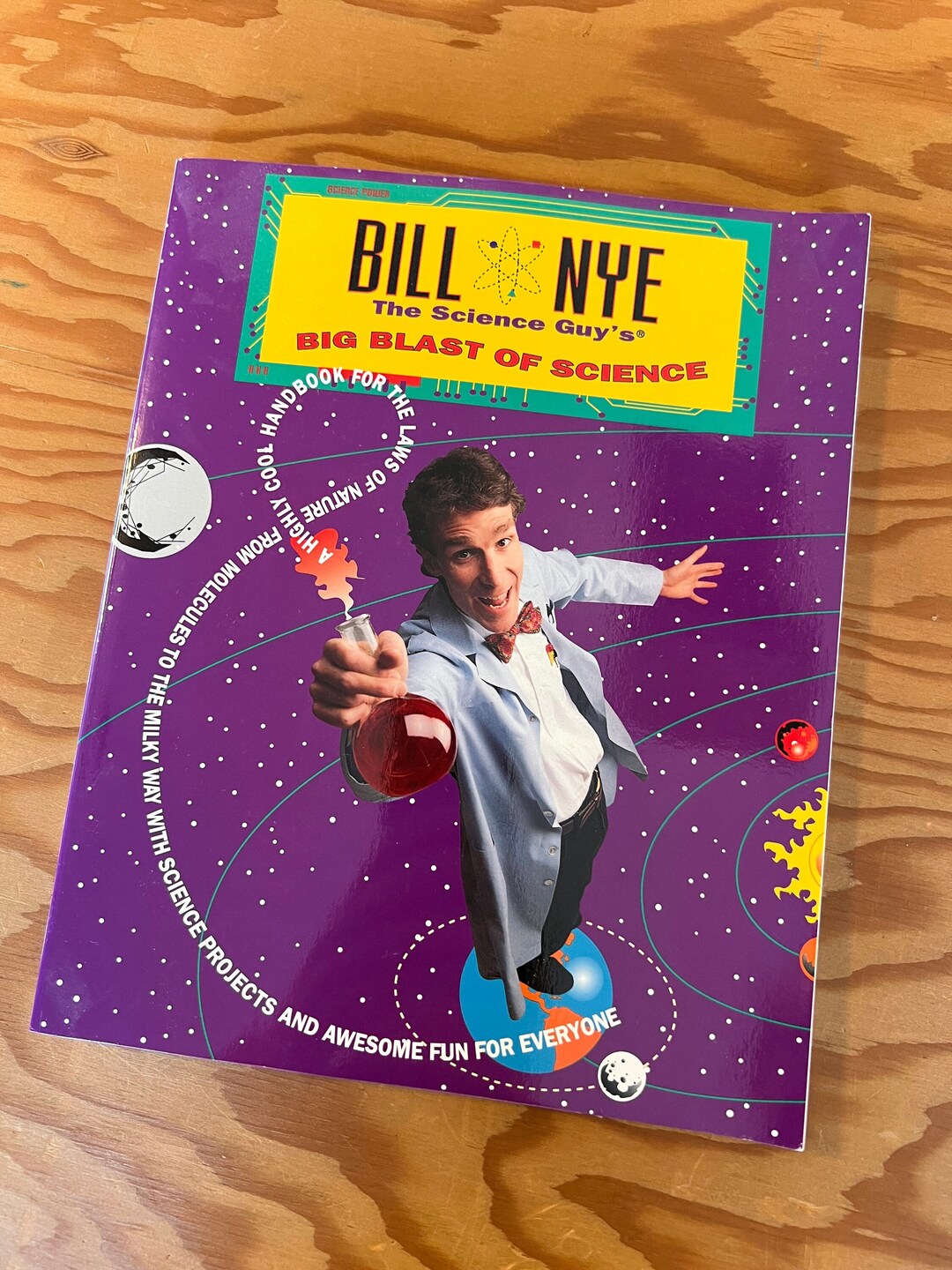Vintage Bill Nye Autograph Science Book Signed Copy of Bill Etsy