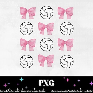 Volleyball PNG, Coquette Volleyball png, Coquette Bow PNG, Coquette Clothing, Volleyball Coquette Bows Png, Game Day Png, Coquette png,