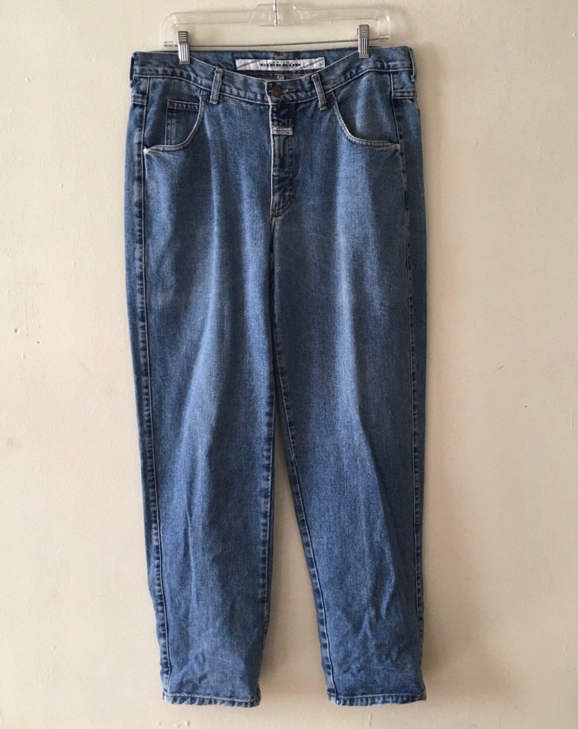 Vintage Girbaud baggy mens blue jeans w.34 | Etsy