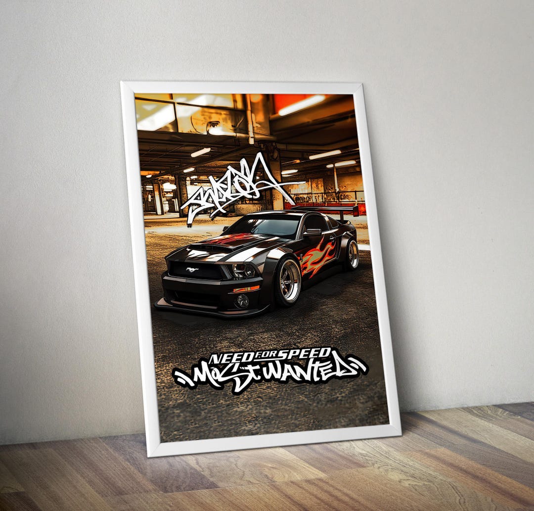 Razor Most Wanted Poster Most Wanted Artwork Gaming Poster HD Color ...