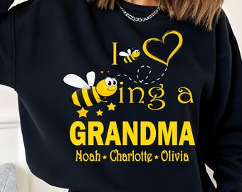 I Love being a Grandma Shirt, Grandma Sweatshirt, Mother's Day Gifts