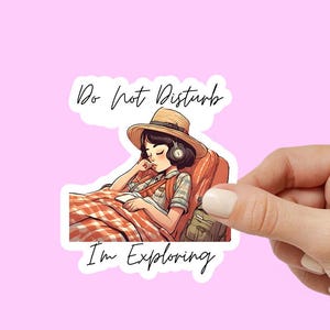 Adesivo vintage per bagagli Gen Z / Adesivo carino per valigie, bottiglie d'acqua e altro / Adorabili accessori da viaggio kawaii