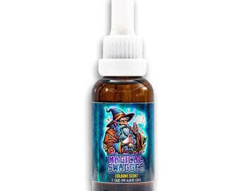 Magical Swagger Cologne Beard Oil 1oz - Natural Cologne Scent Beard Oil, Healthy Beard Oil, Organic Beard Oil for Men's Gift, Grooming Gifts