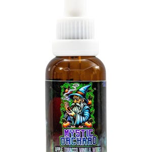 Mystic Orchard Beard Oil 1oz - Natural Blend of Apple Vanilla Tobacco And Woods Beard Oil, Organic Beard Oil, Fragrance Beard Oils